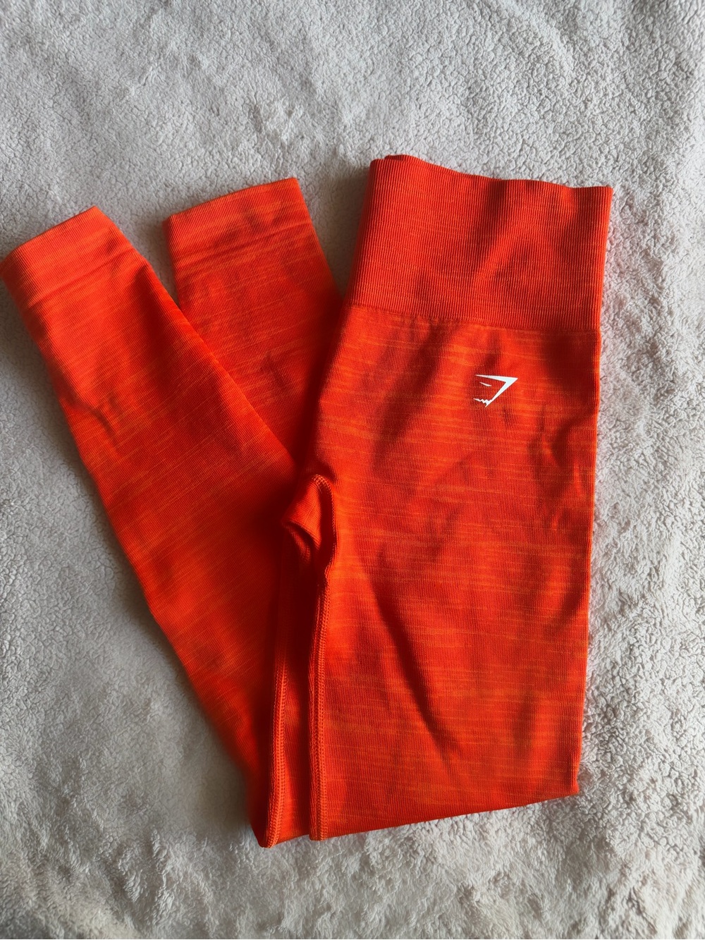 Gymshark Orange Seamless Leggings